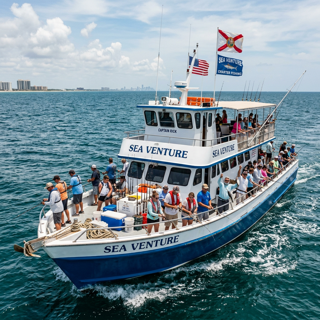Fishing on a Party Fishing Boat in South Florida: Everything You Need to Know Before You Go